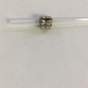 🚨LAST ONE!! Authentic Sterling Silver Trollbeads Charm - Flowers #11216