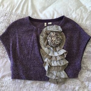 Anthropologie chopped sweater