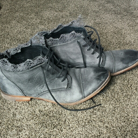 Free People Shoes - NEW! FREE PEOPLE Crochet Bootie. HUGE Price drop