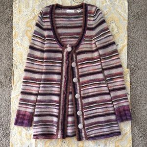 Anthropologie Sleeping on Snow Duster Sweater