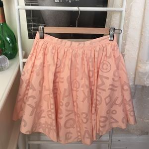Nasty Gal glitch skirt