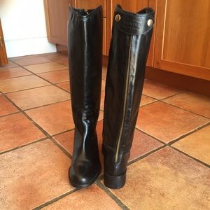 Hunter Sylvie genuine leather riding boots