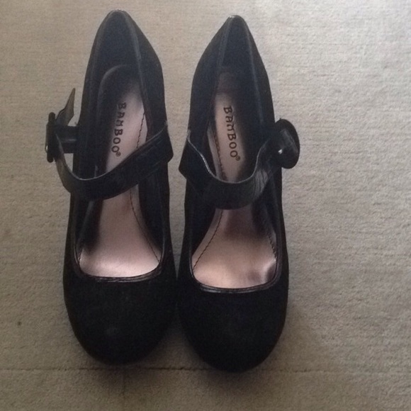 Black heels