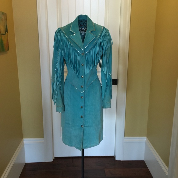 Rodeo Queen Leather Dress!