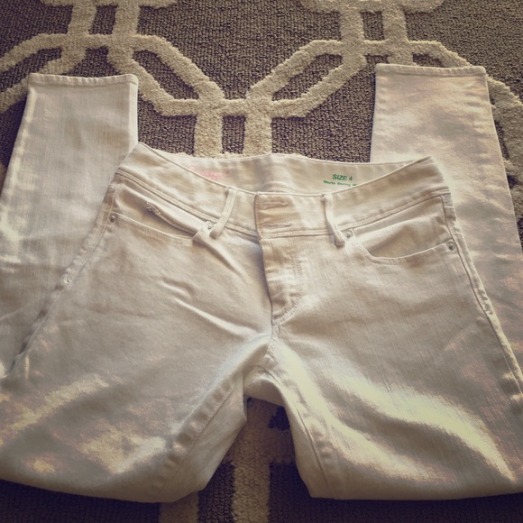 Lilly Pulitzer White Worth Skinny Mini