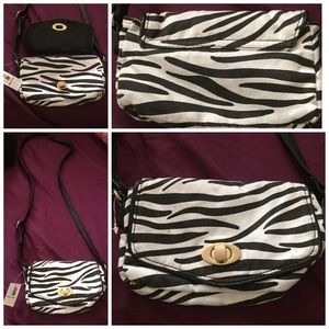 Small Zebra cross body bag