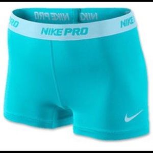 Teal Nike pros