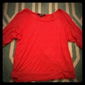 Forever 21 Orange Crop Top