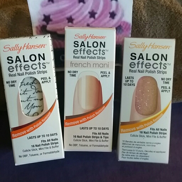 Other - NWT Sally Hansen Salon Effects Bundle!