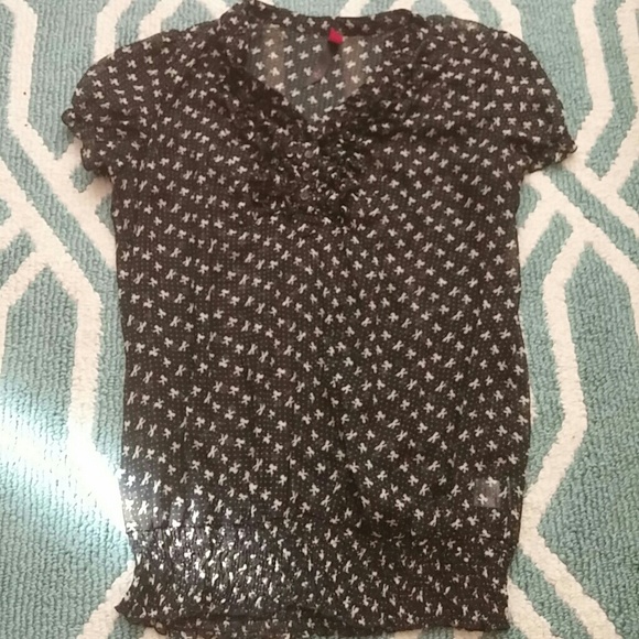 Calvin Klein black blouse