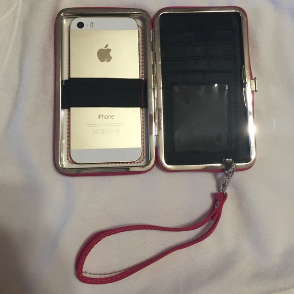 Pink iPhone 5/5s Wallet-Case