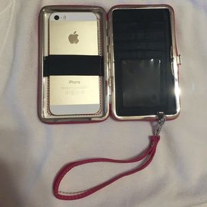 Pink iPhone 5/5s Wallet-Case