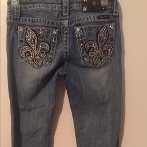 Size 14 boot cut miss me jeans