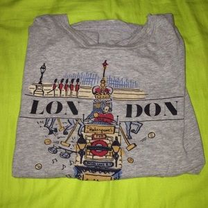 Gray Zara TRF short sleeve tshirt