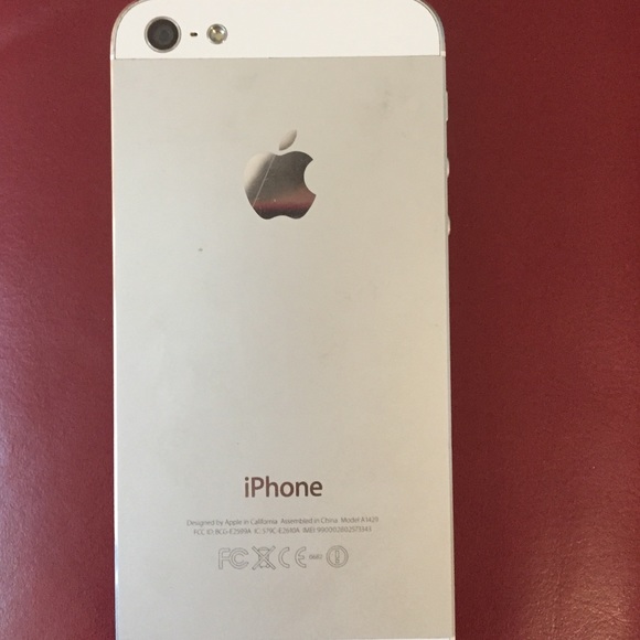 Verizon iPhone 5 white - Picture 3 of 4