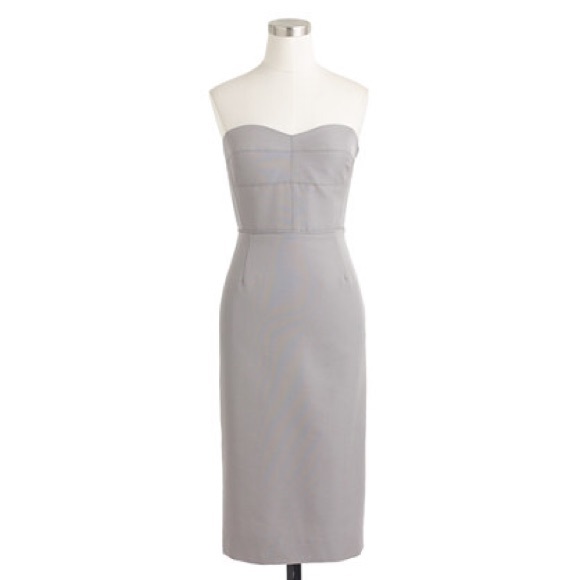J Crew Rory Strapless Dress size 0