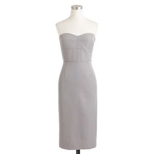 J Crew Rory Strapless Dress size 0