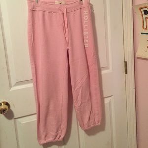 Pink Hollister Sweats