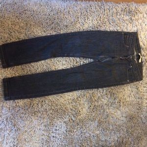 Dark gray wash jeans
