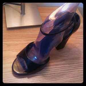 Zara Basic Black Sandals