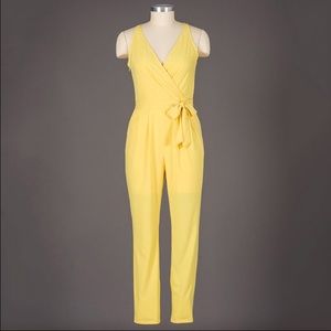 Cute Yellow Jumpsuit