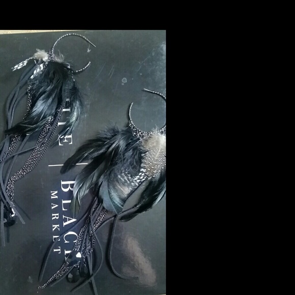 Feather Earrings - Picture 4 of 4