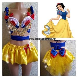 Sexy Snow White Halloween/Rave Costume