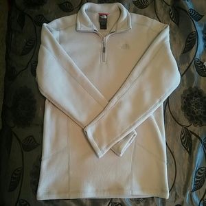 North Face Mens Quarter zip fleece top