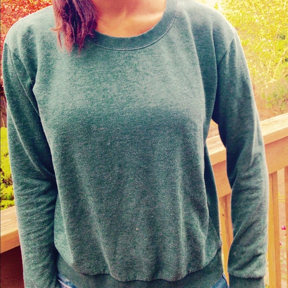 Green sweater