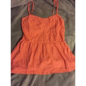 ❌SOLD ❌NWOT Aeropostale Orange Tank Size Small