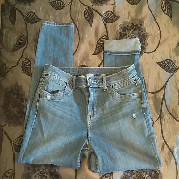 Vera Wang skinny ankle capri