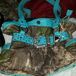 Camo purse