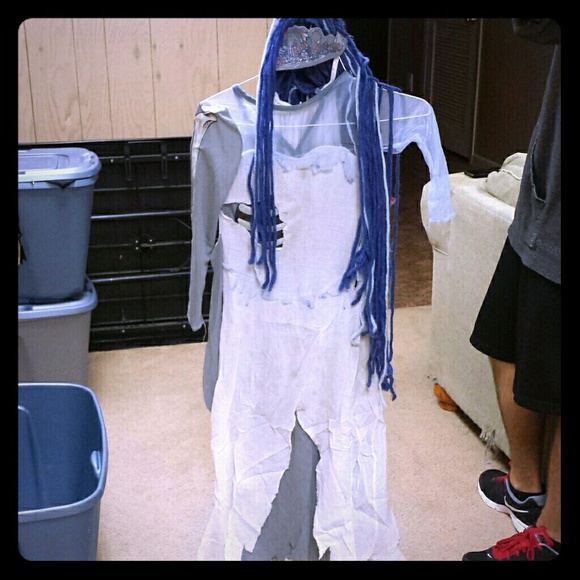 Corps bride kids costume