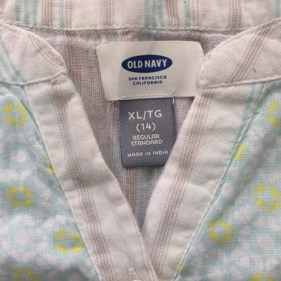 Old Navy blouse child's XL (14), fits adult XS/S - Picture 4 of 4
