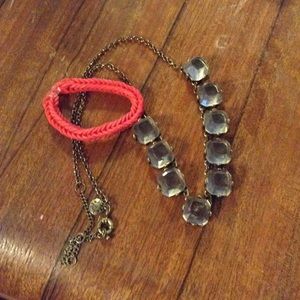 Necklace and a bracelet