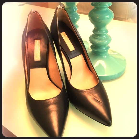 Michael Kors black zipper shoes