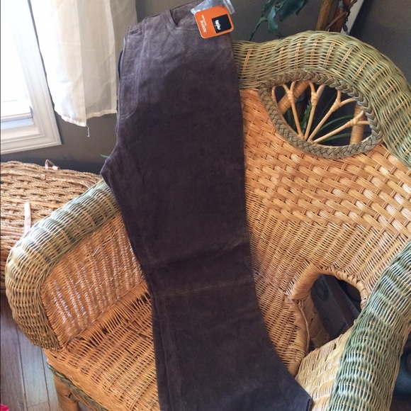 Suede pants - Picture 1 of 3