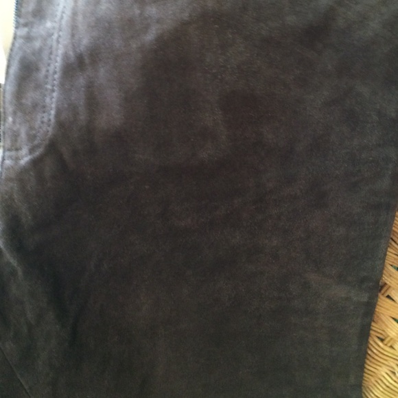 Suede pants - Picture 2 of 3