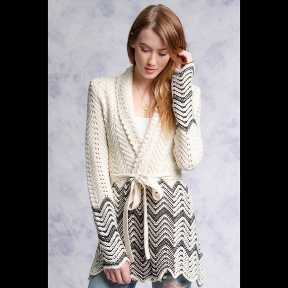 Sweaters - Sweater cardigan duo color