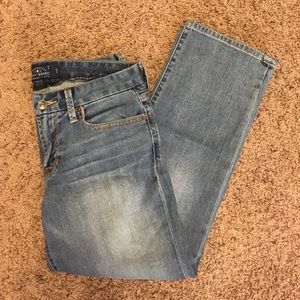 Lucky brand size 4/27 sweet Jean crop. Like new