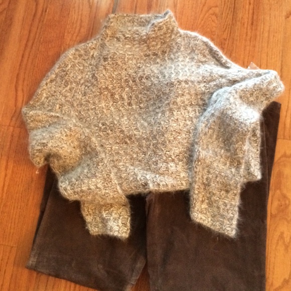 Mock neck super soft sweater