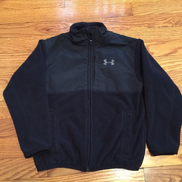 under armour boys fleece jacket