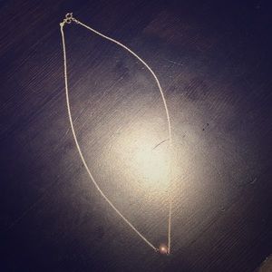 Dogeared pink pearl necklace