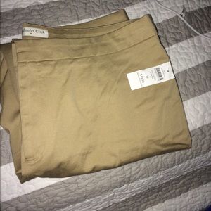 Cold water Creek cotton luxe slim ankle pant