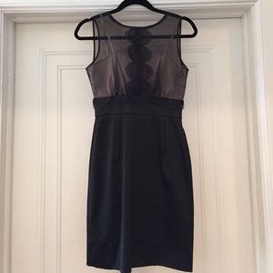 Beautiful Black with Cream Max and Cleo Dress