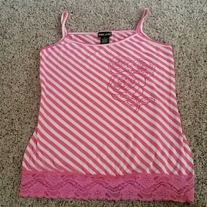 Pink tank top
