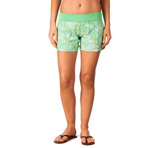 Patagonia Nine Trails floral print women's shorts