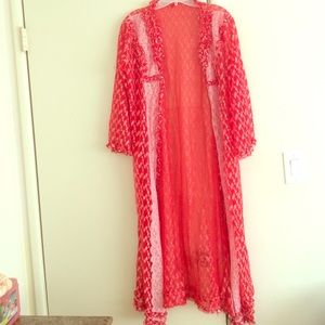 Kimono Bright Red Nighty