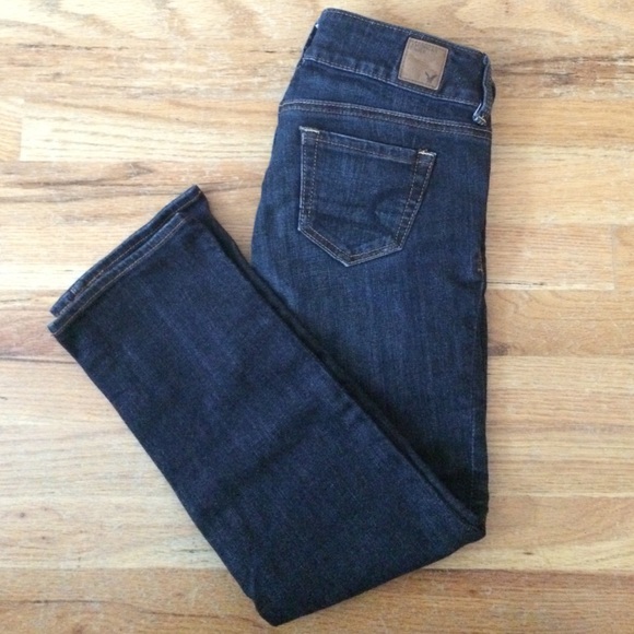 AEO Artist Cropped Jeans Women's Size00 - Picture 1 of 4