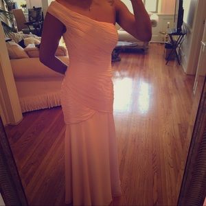 Mori Lee 641 Bridesmaid Dress One-Shoulder